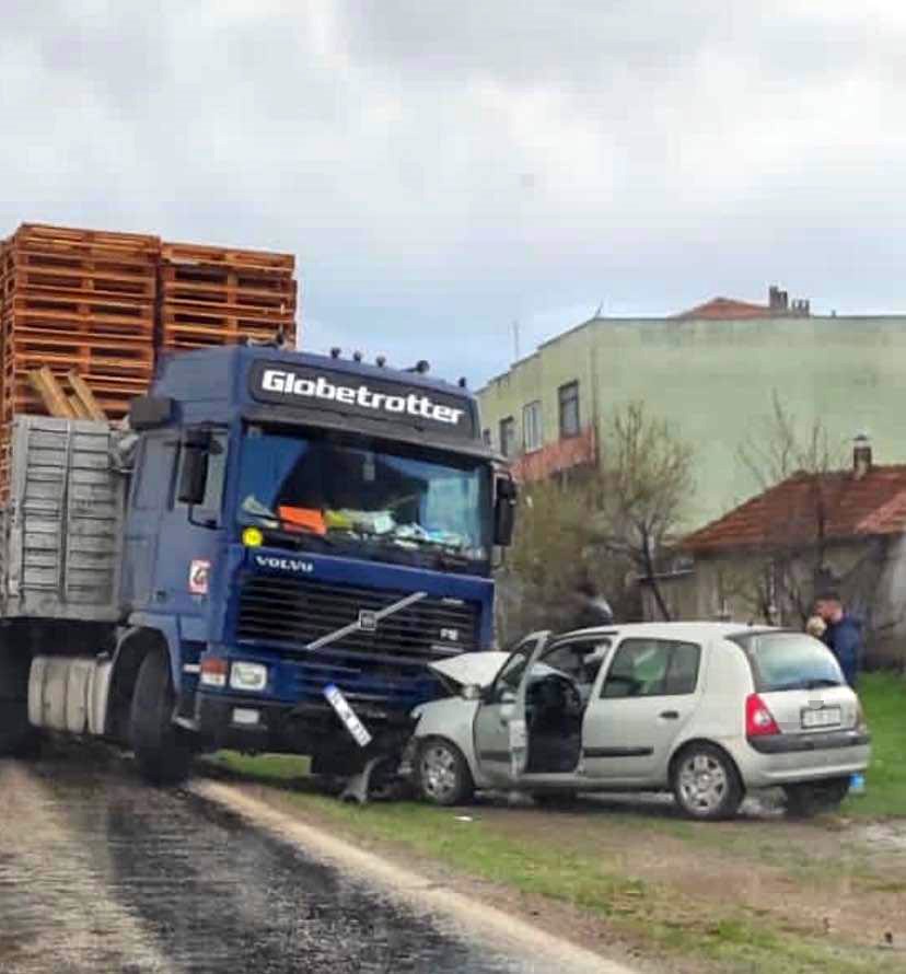 Balıkesir’in Gönen ilçesinde meydana