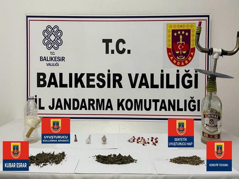 Balıkesir’de polis ve jandarma