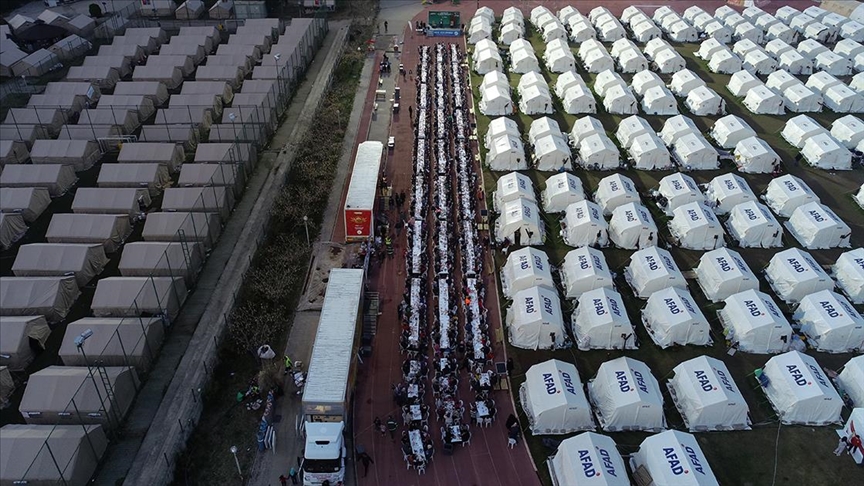 Deprem bölgesindeki Hatay, Gaziantep,