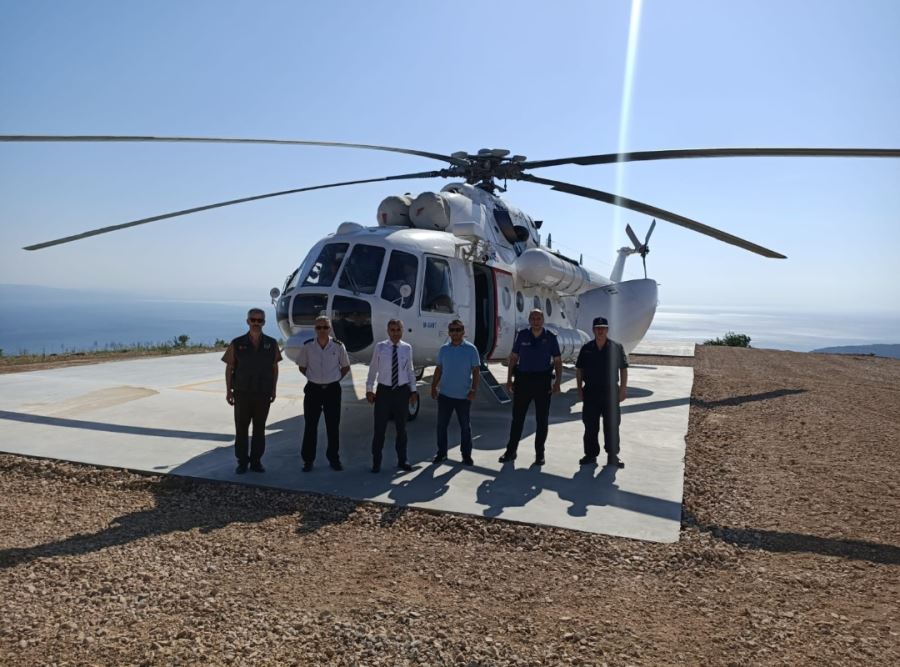 Balıkesir’in Erdek ilçesinde orman