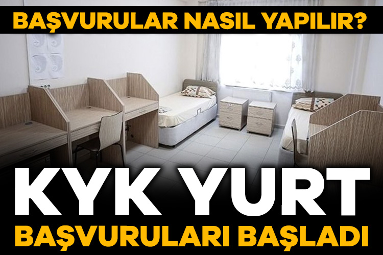 2023-2024 KYK yurt başvuruları