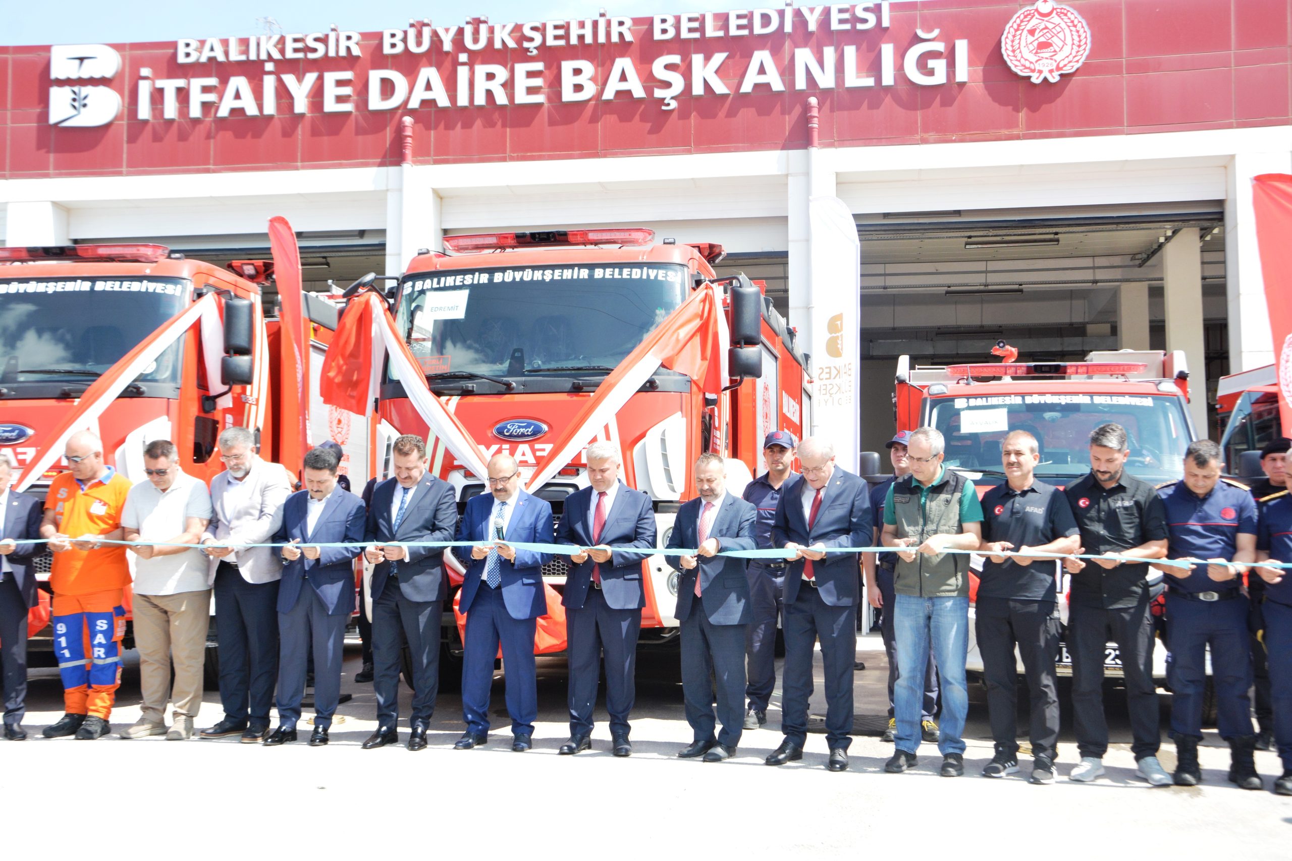 Balıkesir Büyükşehir Belediyesi, itfaiye araç