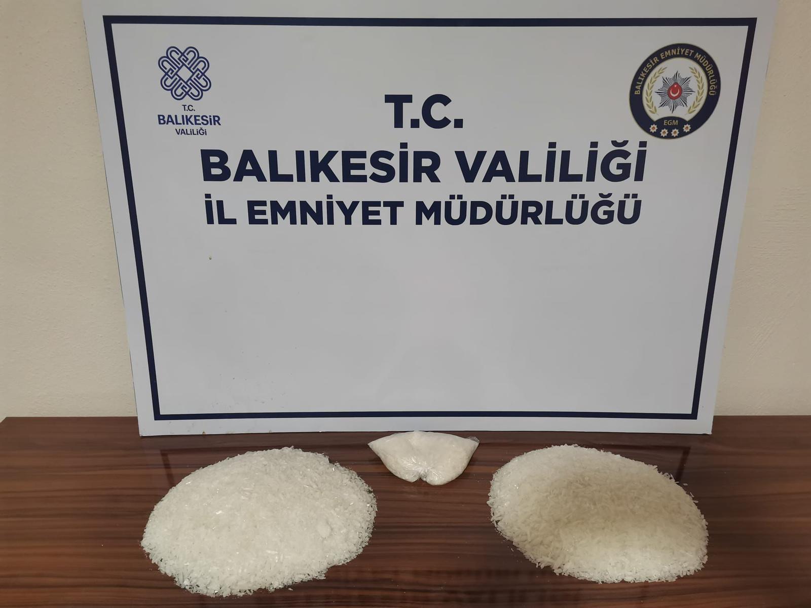 Balıkesir’in Gönen ilçesinde durdurulan