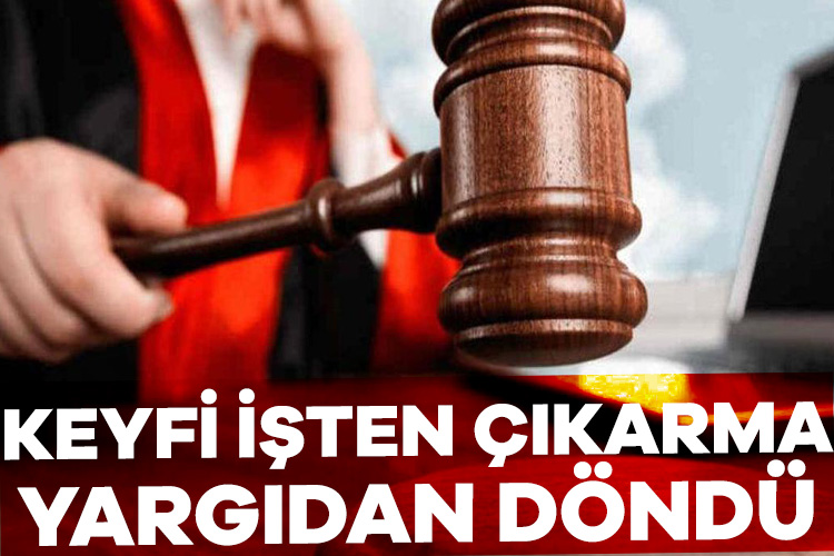 7 senedir çalıştığı fabrikadan;