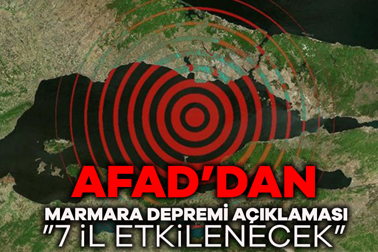 AFAD’dan Marmara’yı etkileyecek olası