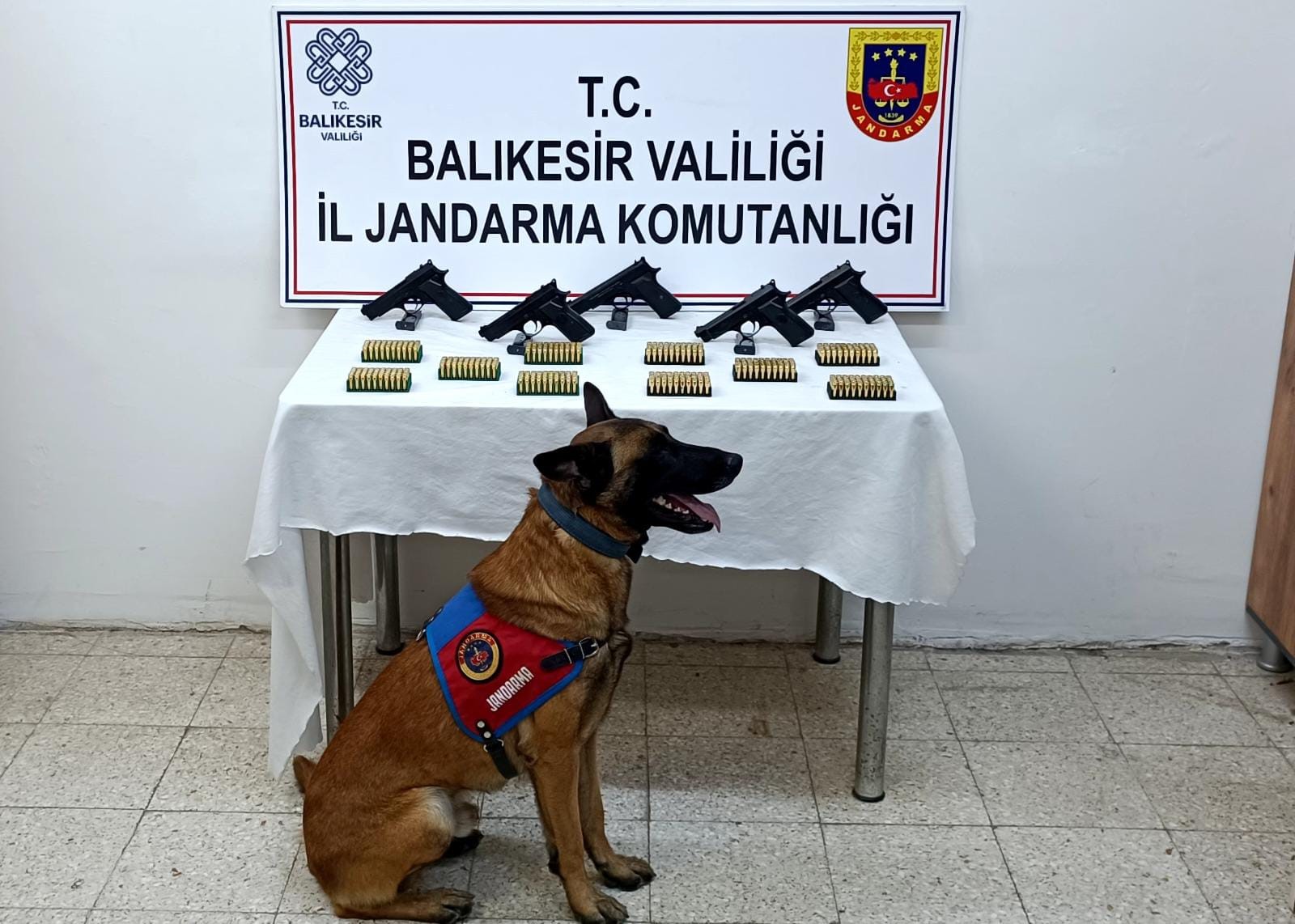 Balıkesir İl Jandarma Komutanlığı ekipleri,