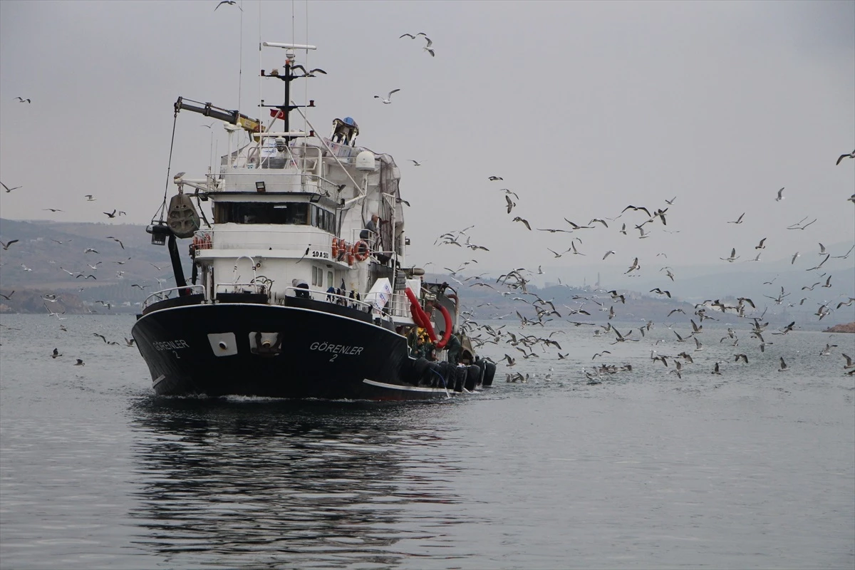 Marmara Denizi’nde fırtınanın dinmesinin