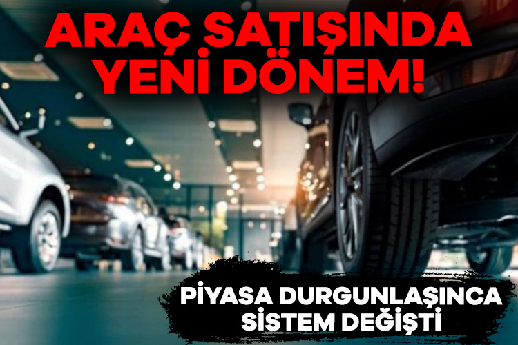 Araç piyasasında alınan önlemler