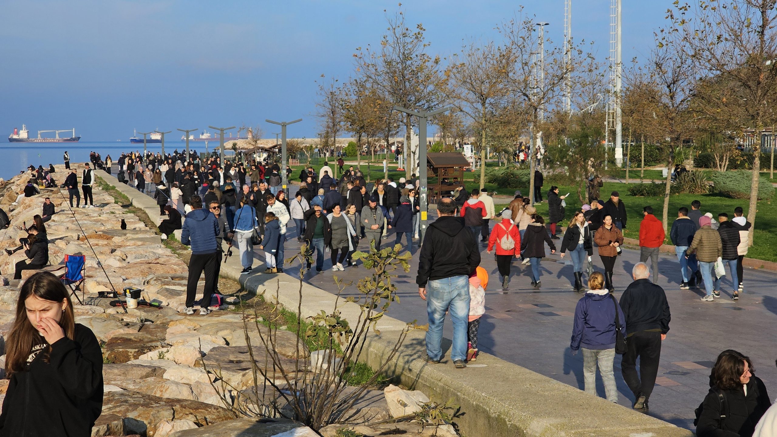 Balıkesir’in Bandırma ilçesinde hava