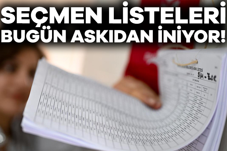 31 Mart seçimleri için takvim işlemeye devam ediyor. 4 Ocak’ta