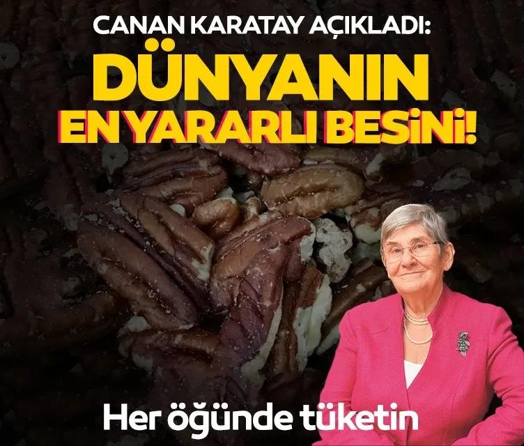 Prof. Dr. Canan Karatay, sağlıklı beslenme konusundaki görüşlerini dile getirerek, vücudumuzun