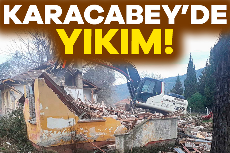 Karacabey Belediyesi, ilçe merkezi ve kırsalda yıkılmak üzere olan ve