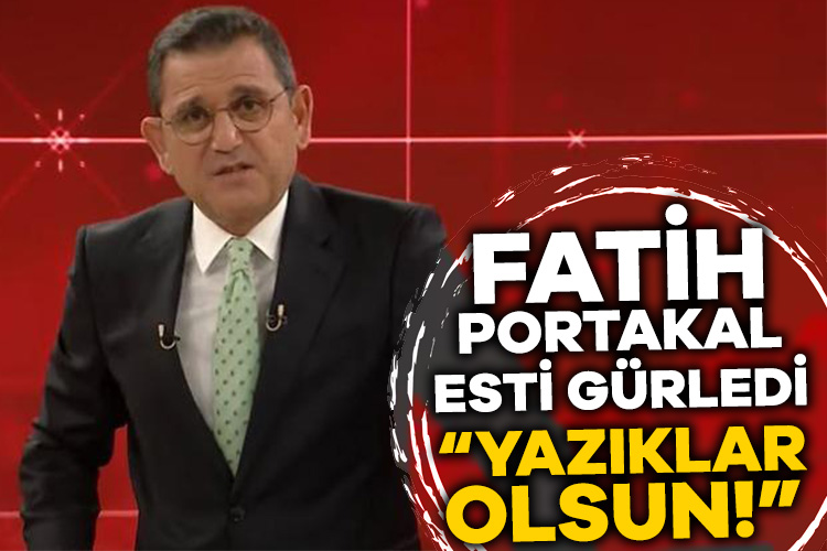 Gazeteci Fatih Portakal, canlı yayında adeta esti gürledi. Portakal, İstanbul