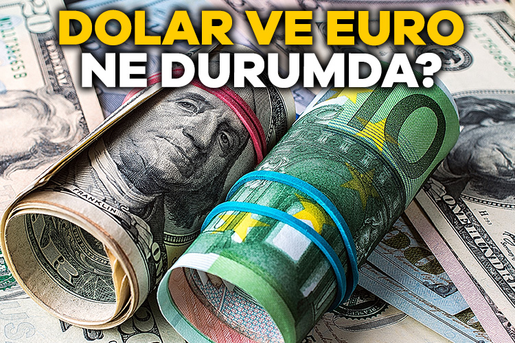 haftanın ilk günü Dolar 30,8640 liradan, euro ise 33,2790 liradan