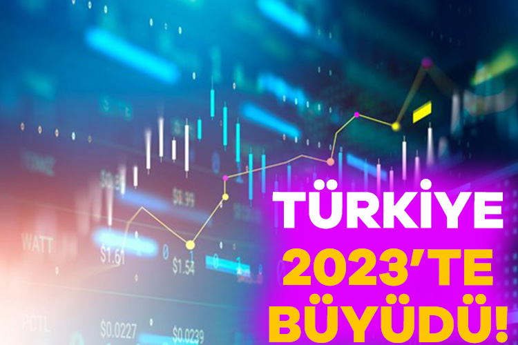 Türkiye ekonomisi 2023 yılında bir önceki yıla göre yüzde 4,5