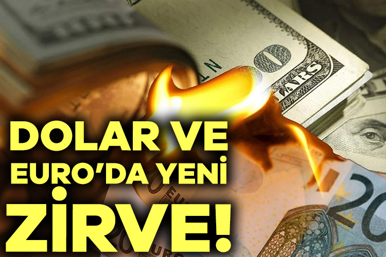 İstanbul serbest piyasada Dolar 31,9540 liradan, Euro ise 34,9800 liradan