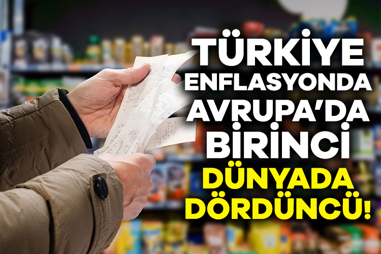 Türkiye’de resmi verilere göre mart ayında enflasyon yıllık yüzde 68,5