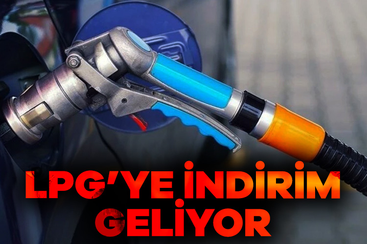 Otogazın litre fiyatına yarın geceden itibaren geçerli üzere indirim gelecek.