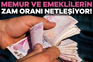 Memur ve memur emeklilerinin zam oranı netleşiyor!