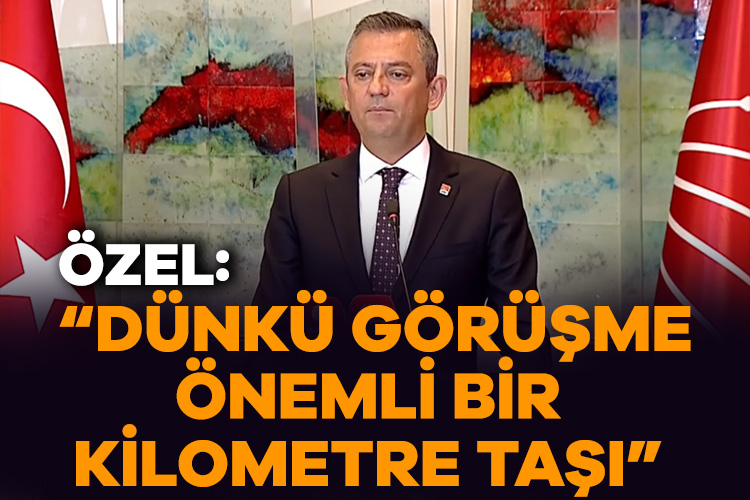 CHP Genel Başkanı Özgür Özel ile DEM Parti Eş Genel