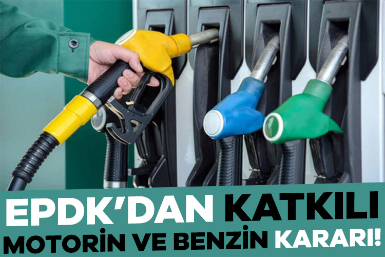 Enerji Piyasası Düzenleme Kurumu (EPDK) kararına göre katkılı motorin ile