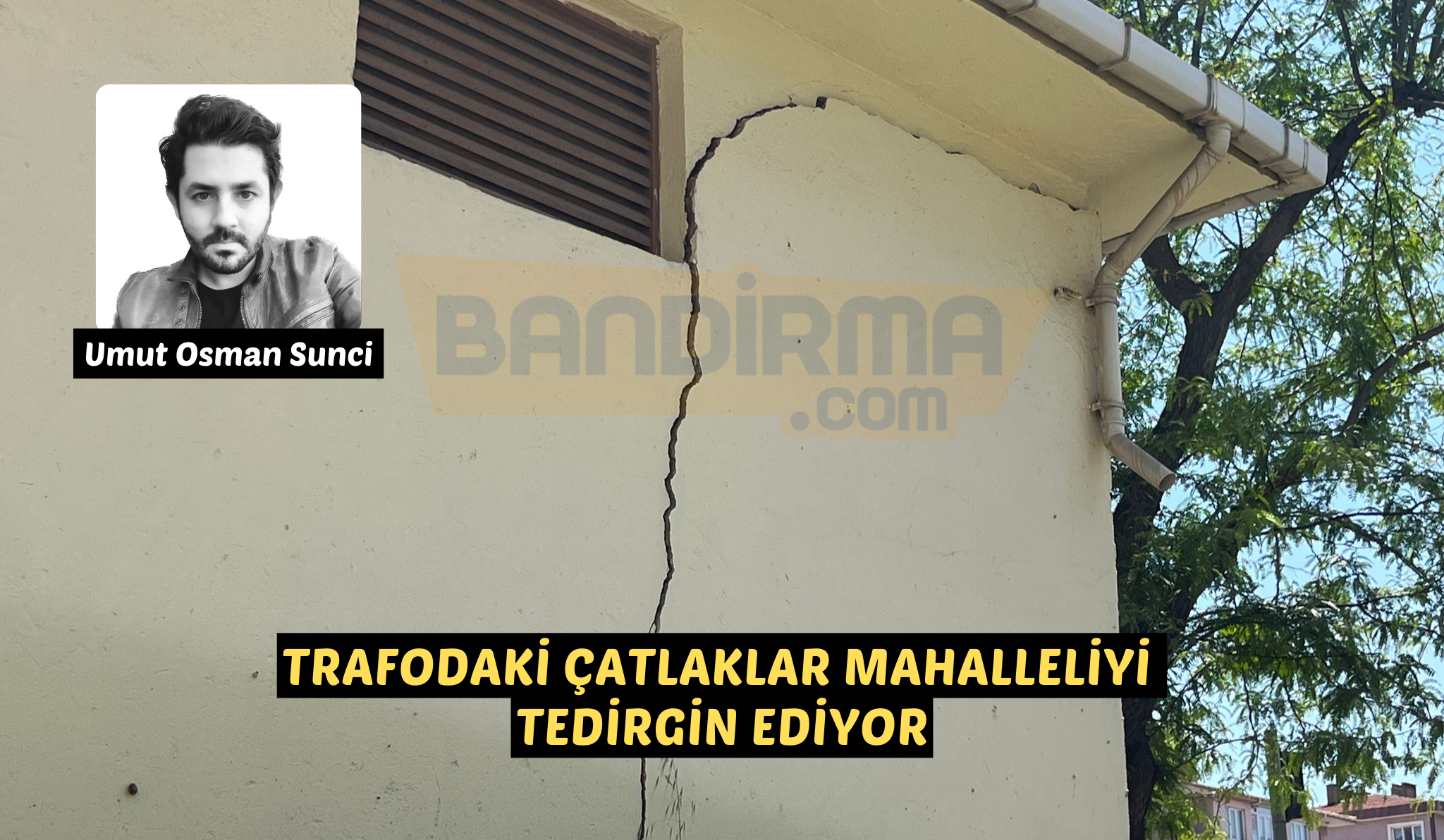 Paşabayır Mahallesi’ndeki elektrik trafosunda