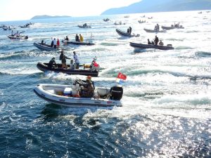 Bu yıl 34’üncüsü düzenlenen “Erkekler ve 3. Kadınlar CMAS Zıpkınla