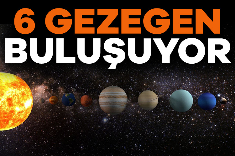 Güneş Sistemi’nin altı gezegeni, 3 ve 4 Haziran 2024 tarihlerinde