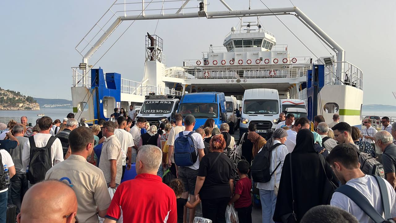 Balıkesir’in Erdek ilçesi üzerinden