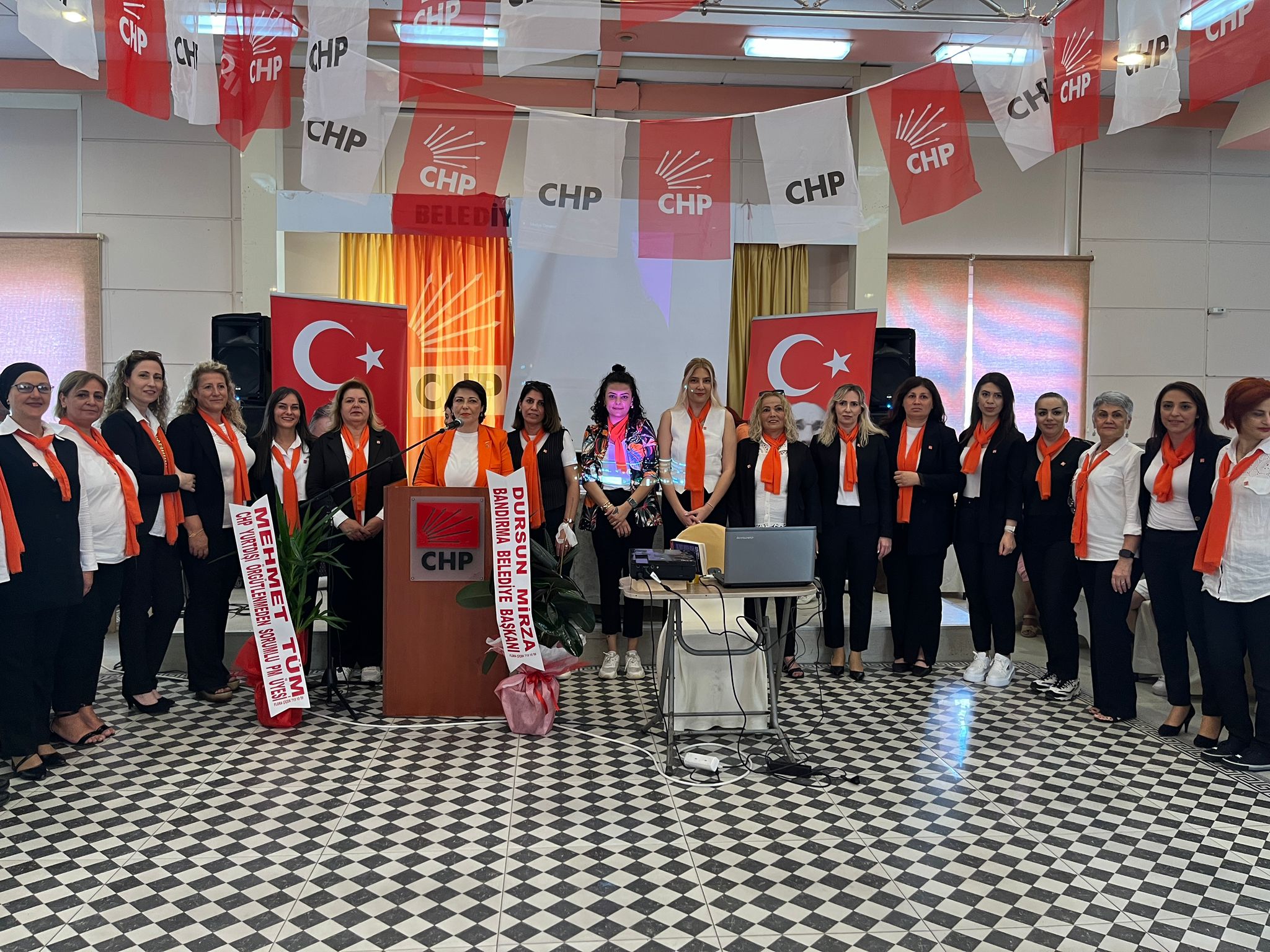 CHP Bandırma İlçe Kadın Kolları 15’inci Olağan Seçimli Genel Kurulu