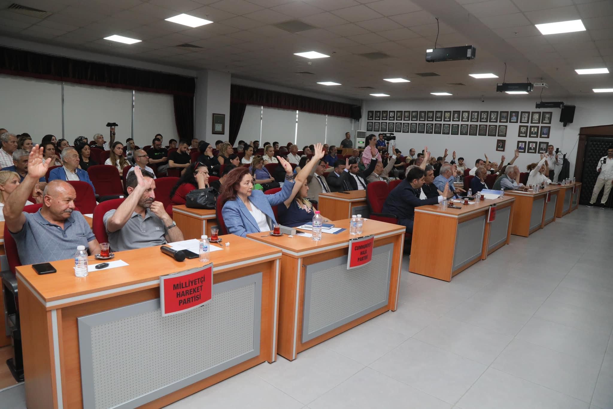 Bandırma Belediye Meclisi, Haziran Ayı toplantısında açık ve kapalı alanlardaki