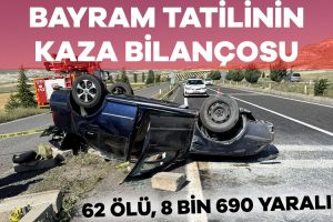 Bayram tatilinin ilk 7 gününde acı bilanço