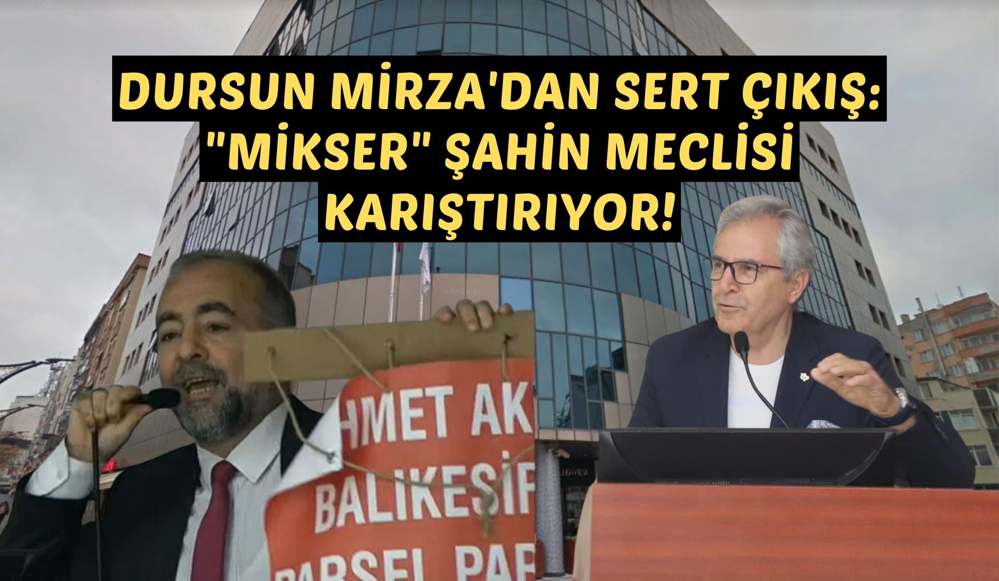 Dursun Mirza, AK Partili Balıkesir Büyükşehir Belediye Meclis Üyesi Mehmet