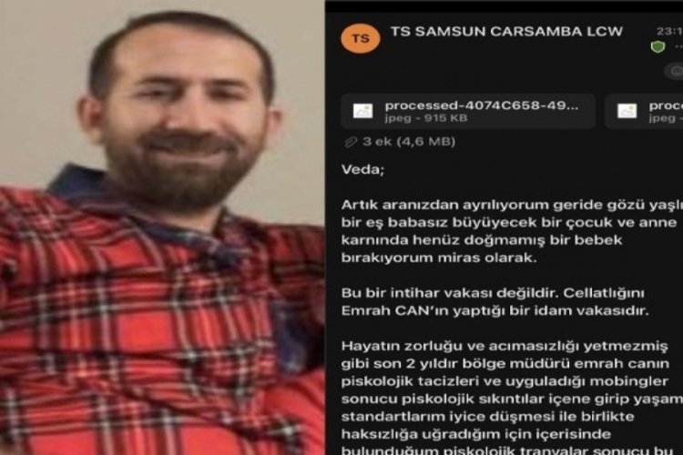 Samsun’da LC Waikiki mağazasında reyon yöneticisi olan Muhammed Yavuz, intihar