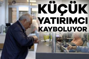 Küçük yatırımcı kayboluyor