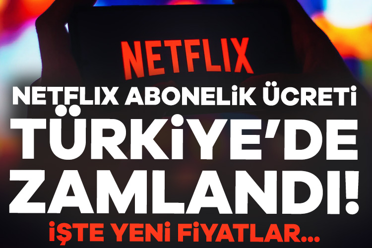 Netflix Türkiye, abonelik fiyatlarına