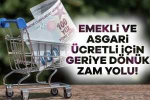 Asgari ücretlisi, emeklisi TÜİK’in açıkladığı enflasyona göre maaş zammı alıyor.