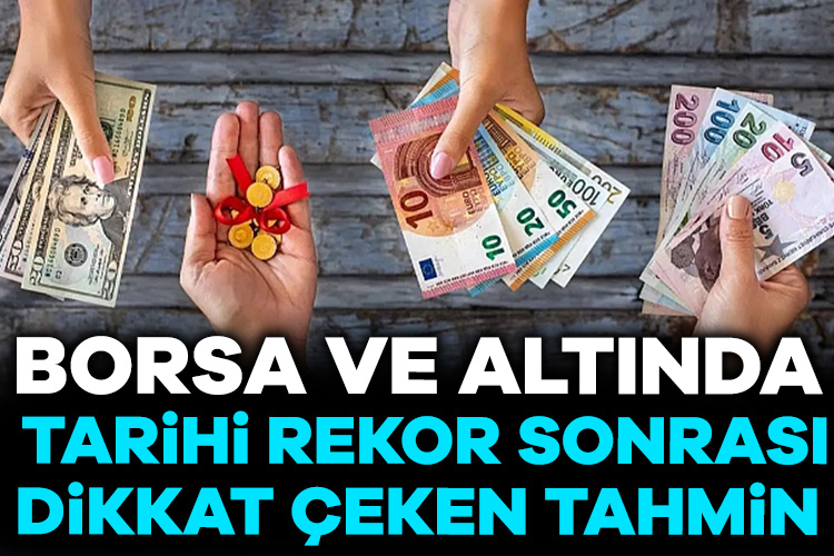 Geçen haftanın son işlem