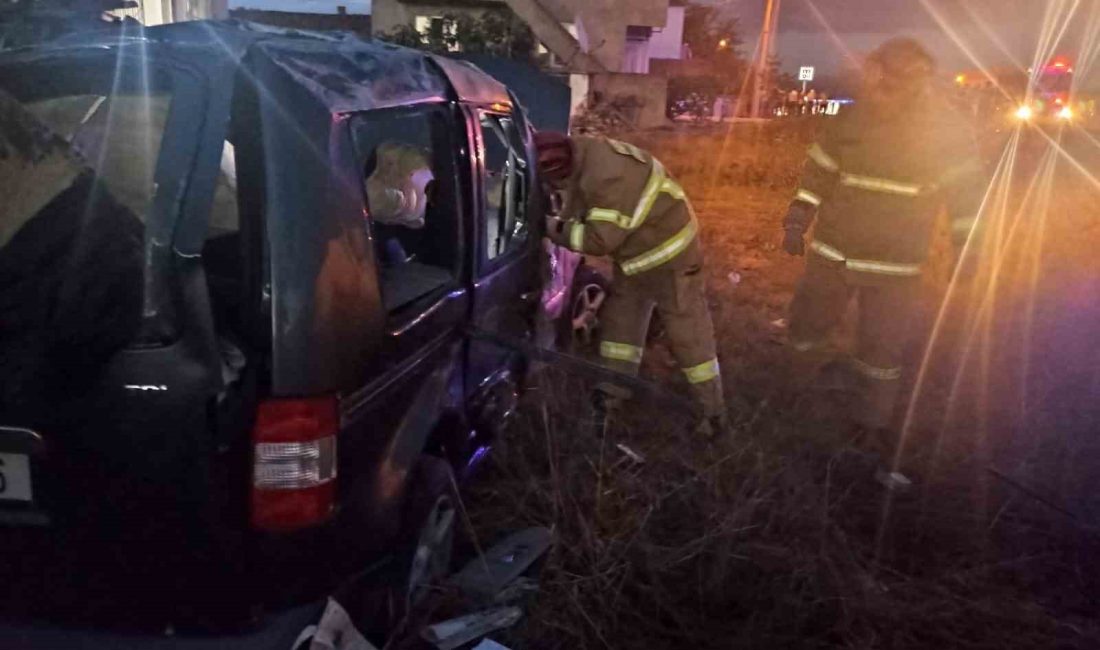 Balıkesir’in Susurluk ilçesinde yaşanan tek taraflı trafik kazasında 1 kişi