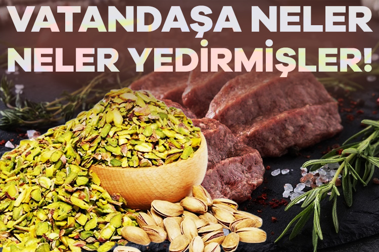 Bakanlık yeni hileli gıda listesini yayınladı. Antep fıstığı yerine ay