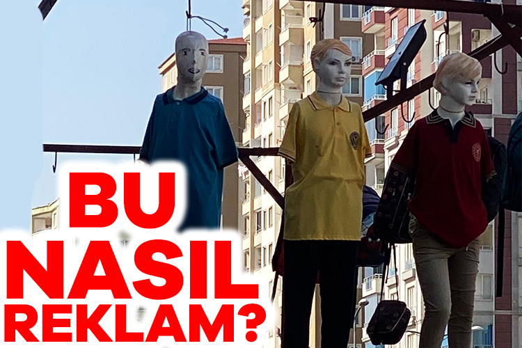 Okul kıyafetleri için düşündükleri reklam kan dondurdu!