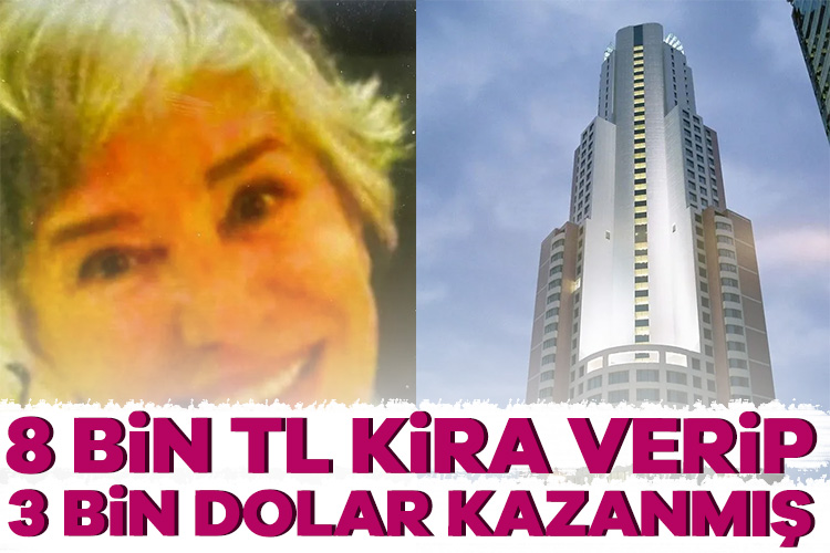 Kendisinin 8 bin TL’ye oturduğu rezidansı başkasına 3 bin dolara vermiş