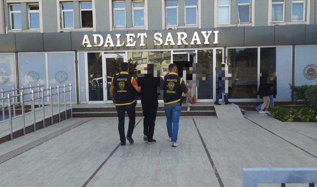 Balıkesir'de emniyet ekipler tarafından