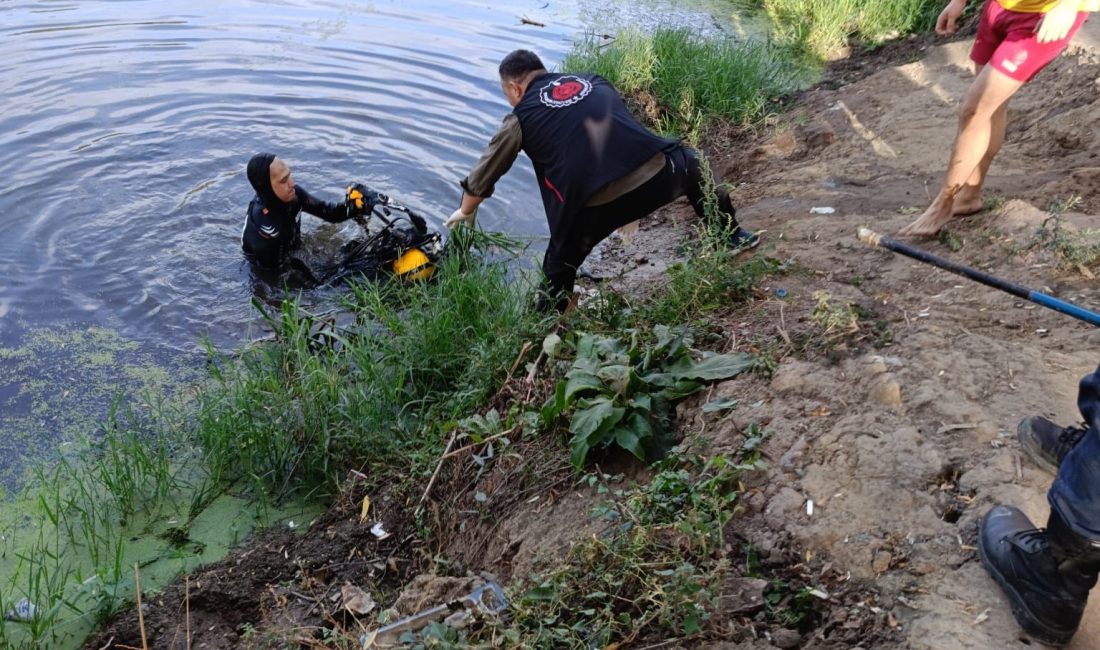 Balıkesir'in Susurluk ilçesinde çayda