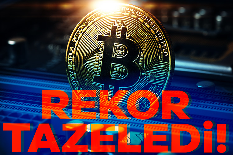 Bitcoin rekor tazeledi