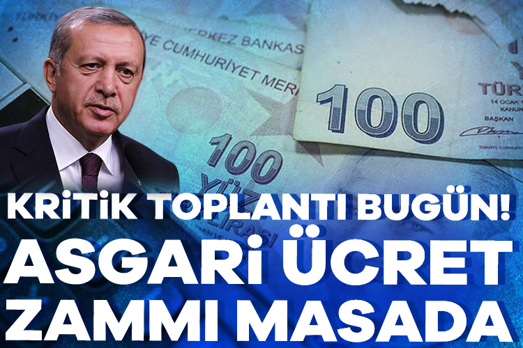 Asgari ücret zammı için