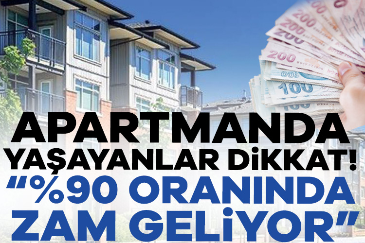 Apartmanda yaşayan milyonlarca vatandaşı