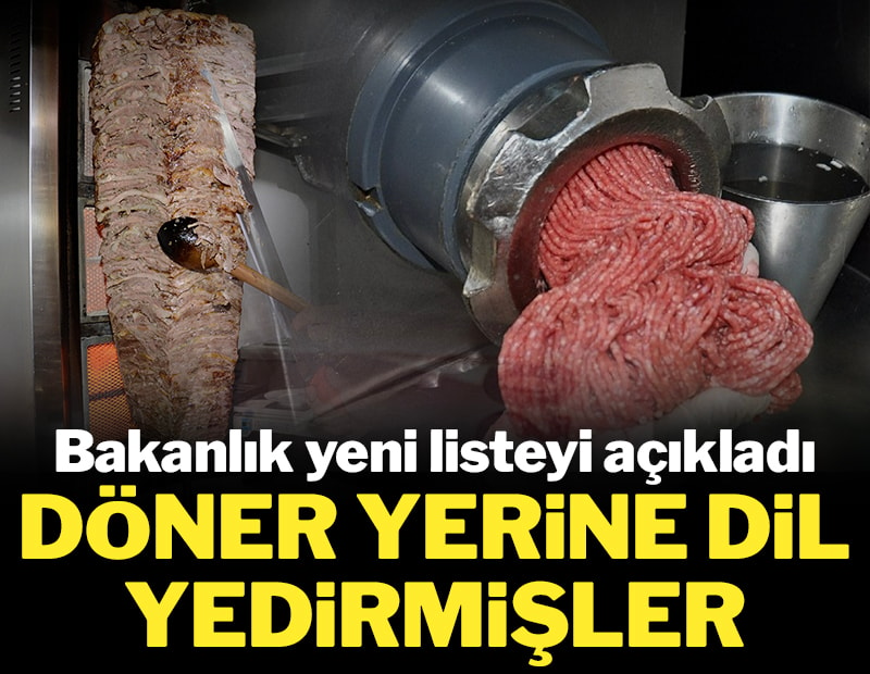 Tarım ve Orman Bakanlığı yeni listeyi açıkladı