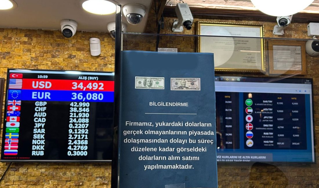 Piyasalar sahte dolar krizi