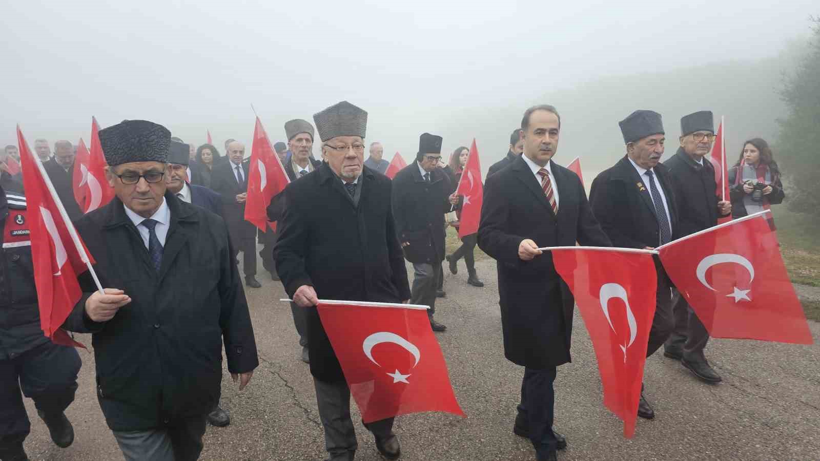 Bandırma’da Sarıkamış Şehitleri törenle anıldı